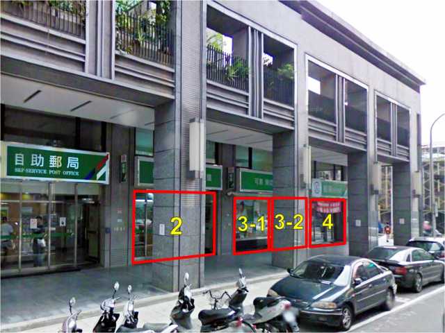 西園郵局大門廣告2