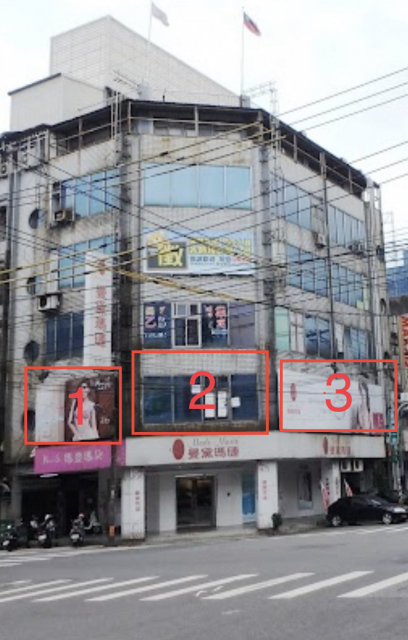 龍岡地下道與中北路二段交叉口