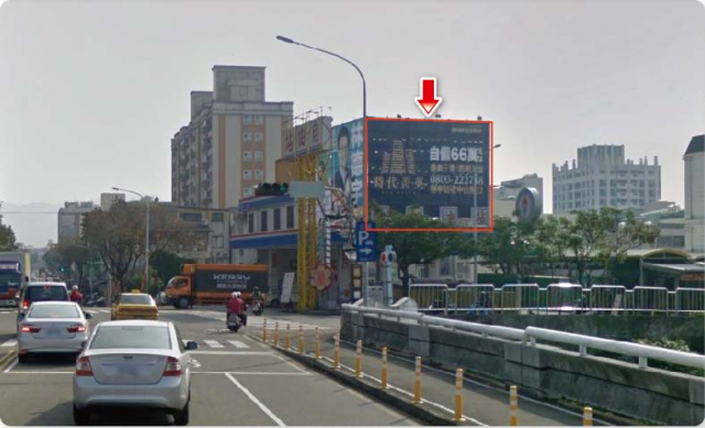 H-0536-自由路四段-台中樂成宮，大中保齡球，故鄉KTV